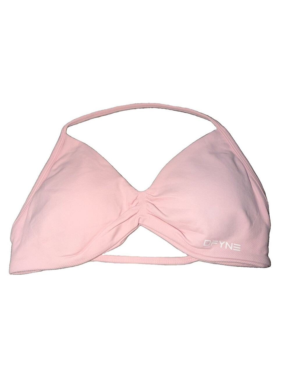 NWOT Pink DFYNE SPORTS Athletic BRA SIZE Large U30)